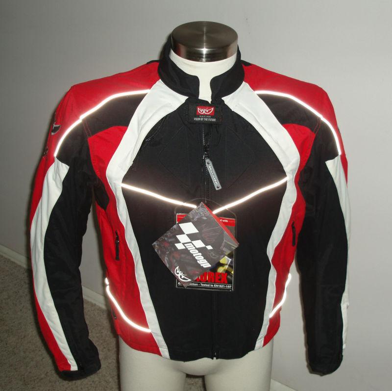 New men;s moto gp perimeter textile riding jacket, medium, $219