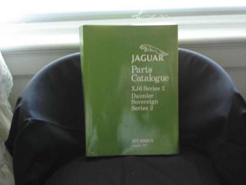 Jaguar xj6 series 2 and daimier sovereign series 2 parts catalog