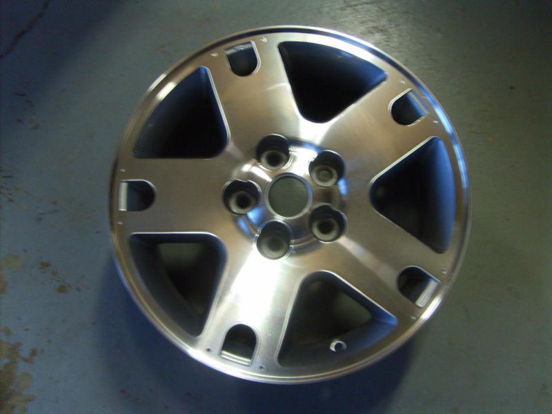 2001-2007 ford escape wheel, 16x7, 5 spoke machined charcoal