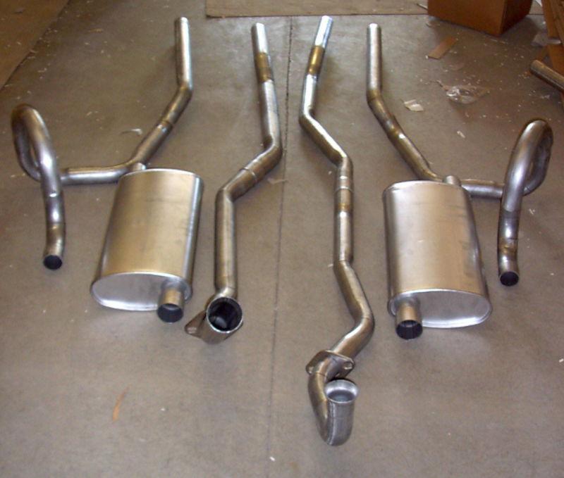 1967 1968 1969 oldsmobile cutlass, 442 dual exhaust, 304 stainless