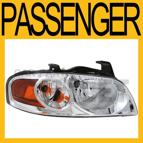 2004-2006 sentra passenger headlight ni2503151 right headlamp assembly chrome rh