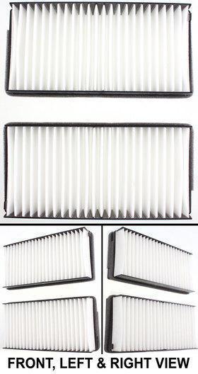 Cabin air filter set of 2 new front chevy olds saturn relay-3 10322538 pair