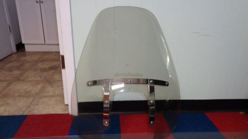 Harley sportster windshield with clamps nice condition complete off an 01