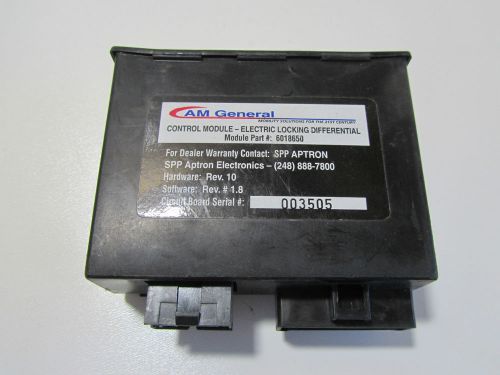 Hummer h1 e locker module 6018650 used works am general locking differential
