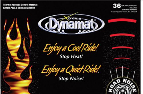 Dynamat extreme sound barrier mega pack 24x48 in 9 pc p/n 10465