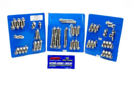 Arp engine/accessory fastener kit hex black oxide ford fe-series p/n 594-9501