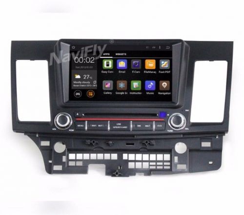 8&#034; android 5.1 car dvd player gps radio for mitsubishi lancer 2006-2015