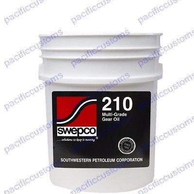 Swepco sae grade 80w-140 transmission gear oil 6 gallon pail