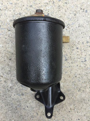 Oil filter canister with bracket 1948 1949 1950 1952 1952 ford 8ba