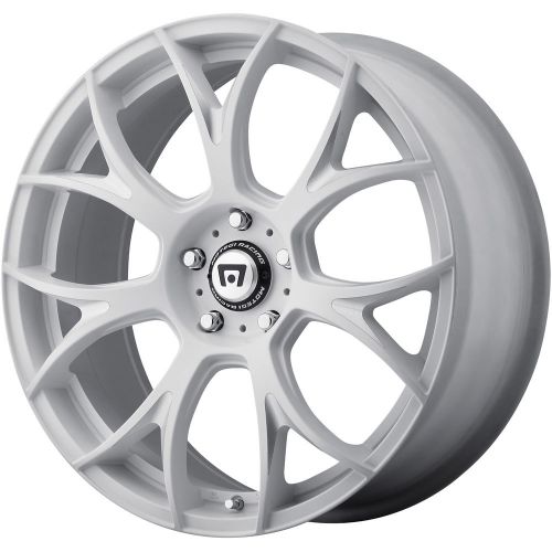Motegi mr126 17x8 5x114.3 (5x4.5) +38mm white wheels rims mr12678012438