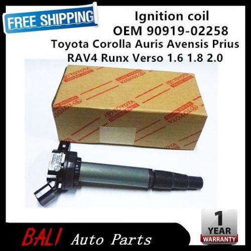 Brand new ignition coil 90919-02258 toyota corolla auris avensis prius rav4