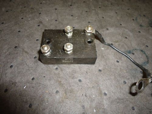 Force outboard 85hp 3 cylinder charging rectifier assy f369450