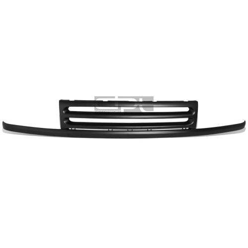 For 92-95 jetta mk3 a3 typ 1h black plastic front sport replacement grill guard