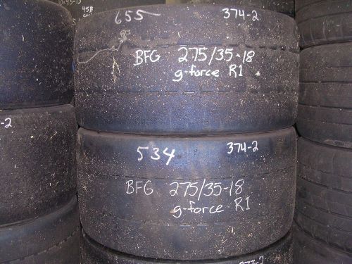 374-2 usdrrt bfg  dot road race tires 275x35-18  r1