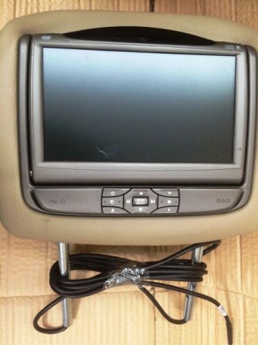Car headrest with 7&#039;&#039; monitor