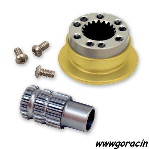Sfi approved precision fit splined hub quick disconnect,3/4&#034; and 5/8&#034;by longacre