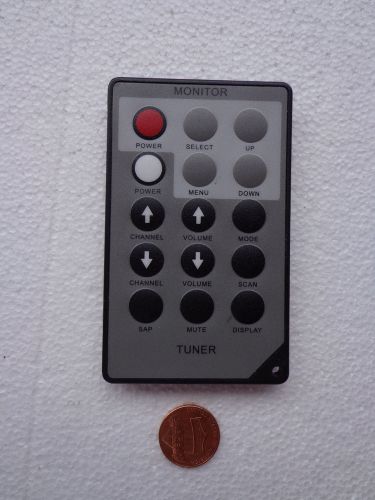 New  wireless infrared remote control  for monitor/tuner system