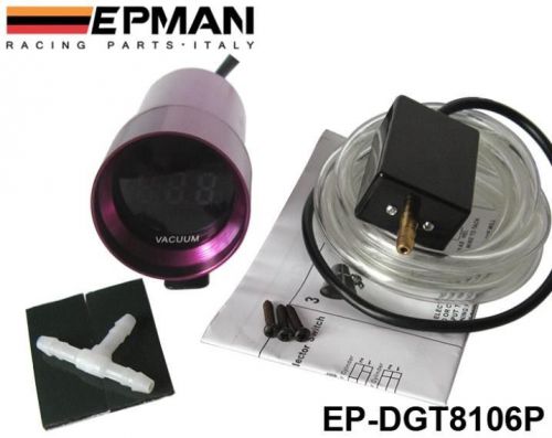 Epman micro digital vacuum gauge 37mm new purple ep-dgt8106p