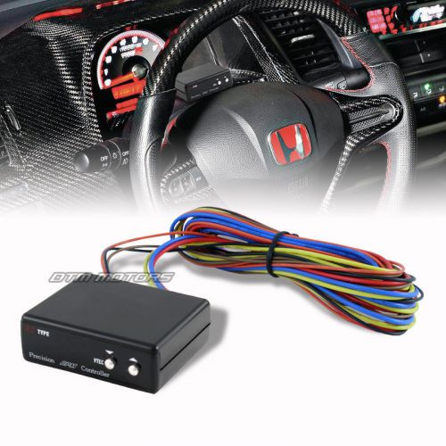 Black adjustable vtec rpm controller with lcd display for honda / acura vtec