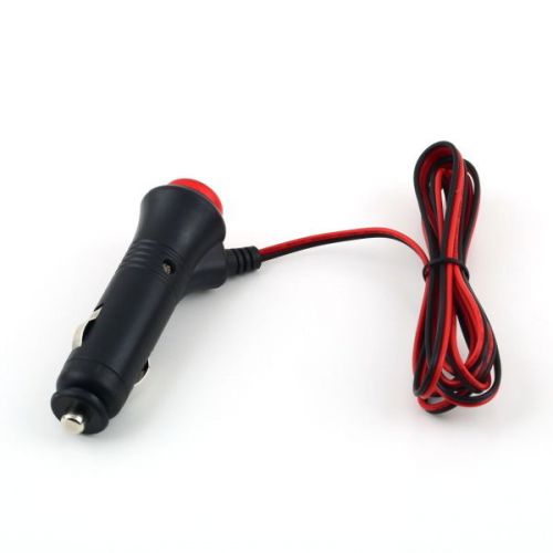 12v 24v male car cigarette lighter socket plug connector on off switch 1.5m c7
