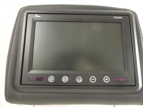 Tview t712pl headrest monitor black