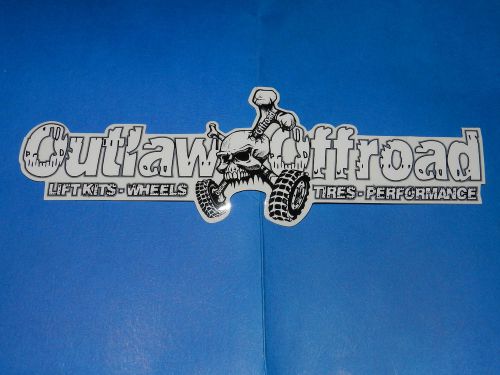 Outlaw off road racing decals stickers offroad dirt monster trucks atv loorrs