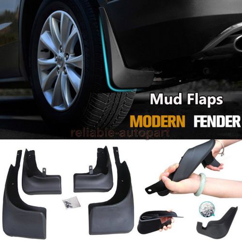 4pcs molded splash guards mud flaps for ford focus hatchback mk3 2012-2014 2013