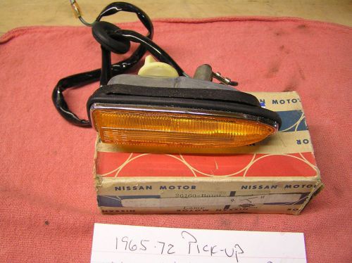 Datsun, nissan pick up left side turn signal 1965-72 model years, rare, look