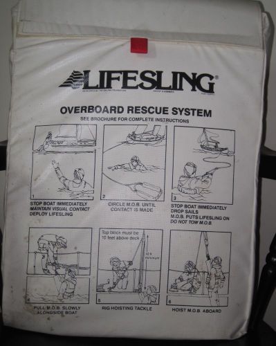 Life sling overboard rescue system