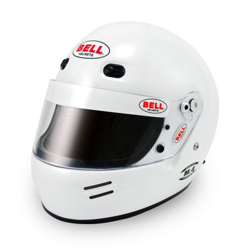 Bell m.4 auto racing helmet sa2010 2xl white