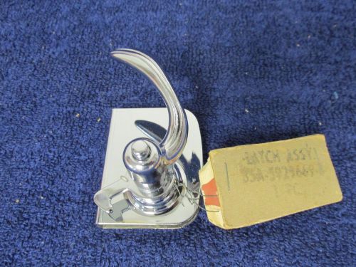1955-56 ford country squire wagon quarter window sliding glass latch nos 516