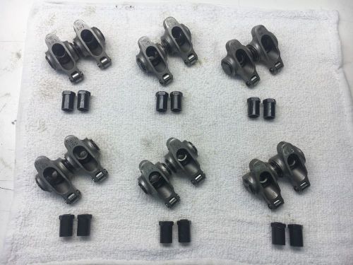 Comp cams roller rockers 1.65 include poly locks sbc v6 v8 12pc syclone typhoon