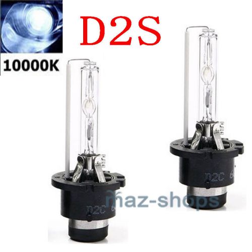 A pair ac 35w 10000k hid xenon bulbs d2s d2r d2c headlight replacement bulb