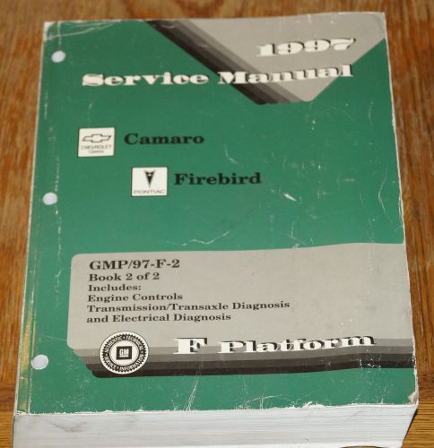 19997 chevy camaro pontiac firebird oem service shop manual volume 2 engine tran