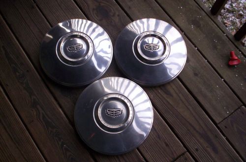 Vintage ford ltd dog dish hubcaps