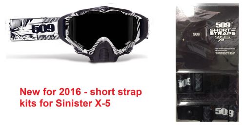509 sinister x5 evolution polarized goggles 509-x5gog-15-ev w/short strap kit