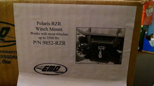 Polaris rzr s 570 800 emp winch mount 08-14 9852-rzr warn kfi cycle country used