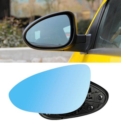 New power heated w/turn signal side view mirror blue glasses for chevrolet aveo