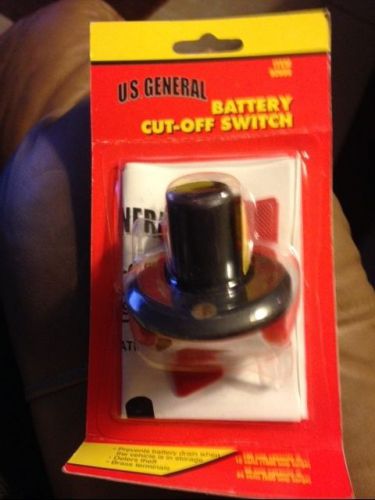 Us general battery cut off switch 100 amp @ 12v (1000 amp surge) item 92688