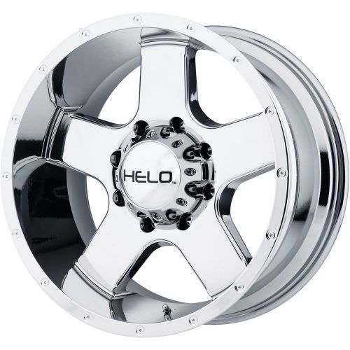 17x9 pvd chrome helo he886 8x6.5 -12 rims federal couragia mt 285/70/17 tires