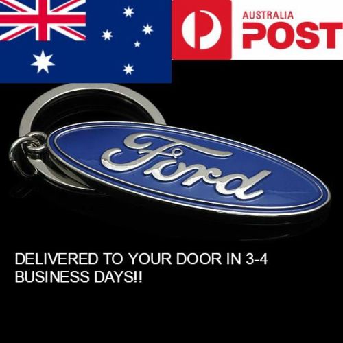 Ford keyring car key chain metal alloy badge/logo gift present ford