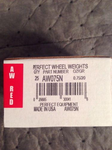 Perfect  clip on coated lead wheel weights-aw075n-box of 25