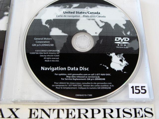 2009 chevrolet tahoe ls lt ltz navigation dvd 6.0c rel © 9/2010 map update 2011