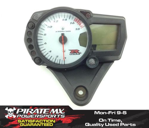 Dash gauge tach rpm speedometer cluster from suzuki gsxr 600 2006 #63 *