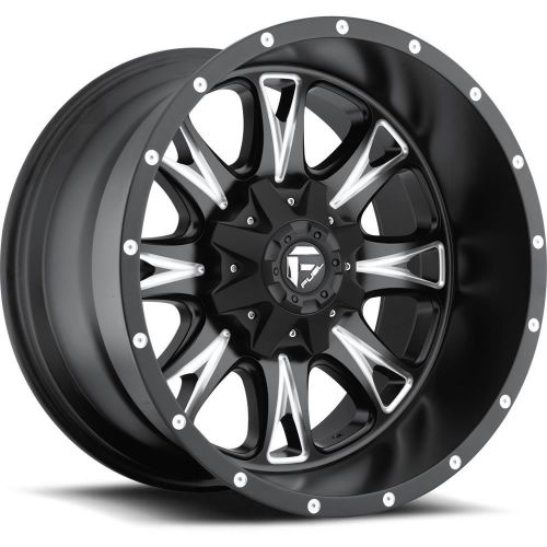 20x12 black throttle d513 8x6.5 -44 wheels exo grappler 35x12.5x20 tires