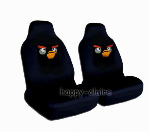 Angry birds car front seat cover 2pcs set