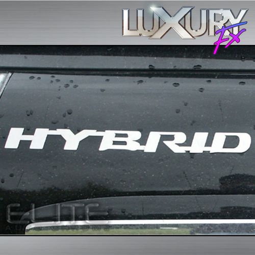 Stainless steel hybrid emblem fit for lexus rx400h - luxfx1799