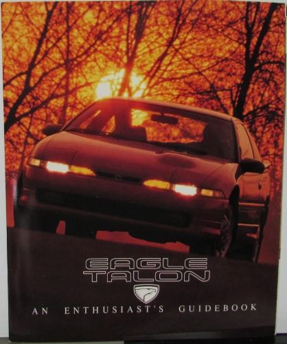 1990 eagle talon &amp; tsi &amp; tsi awd color sales brochure guidebook by jeep original