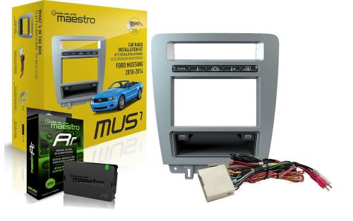 Ads maestro ads-kit-mus1 install kit mustang 2010-14 w/ ads-mrr radio interface