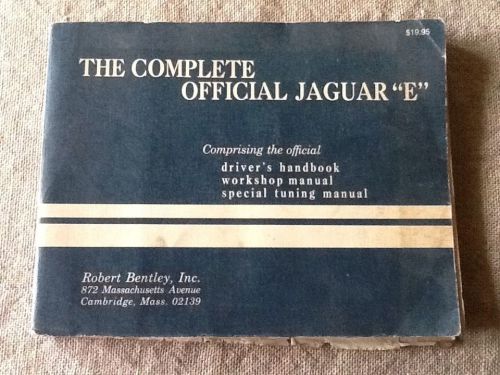 Jaguar xke bentley work shop manual